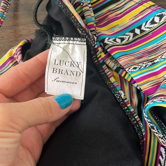 Lucky Brand Arabian Nights One Piece Swimsuit size medium - Picture 8 of 12